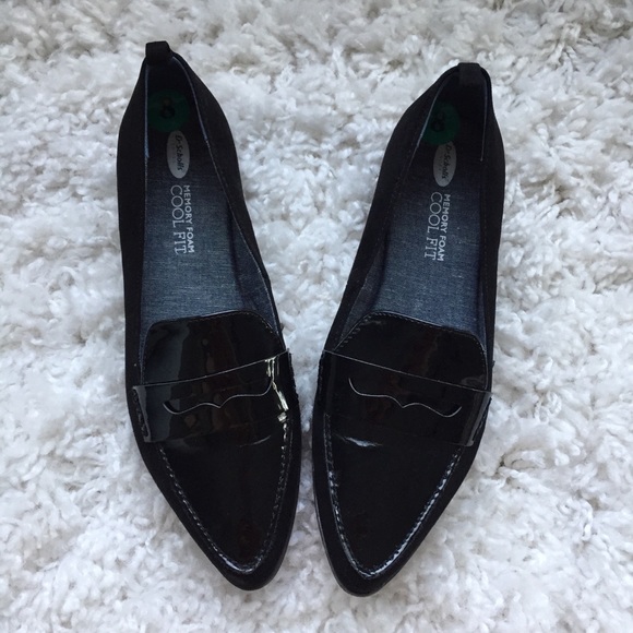 Dr. Scholl's Shoes - Black Loafer Flats